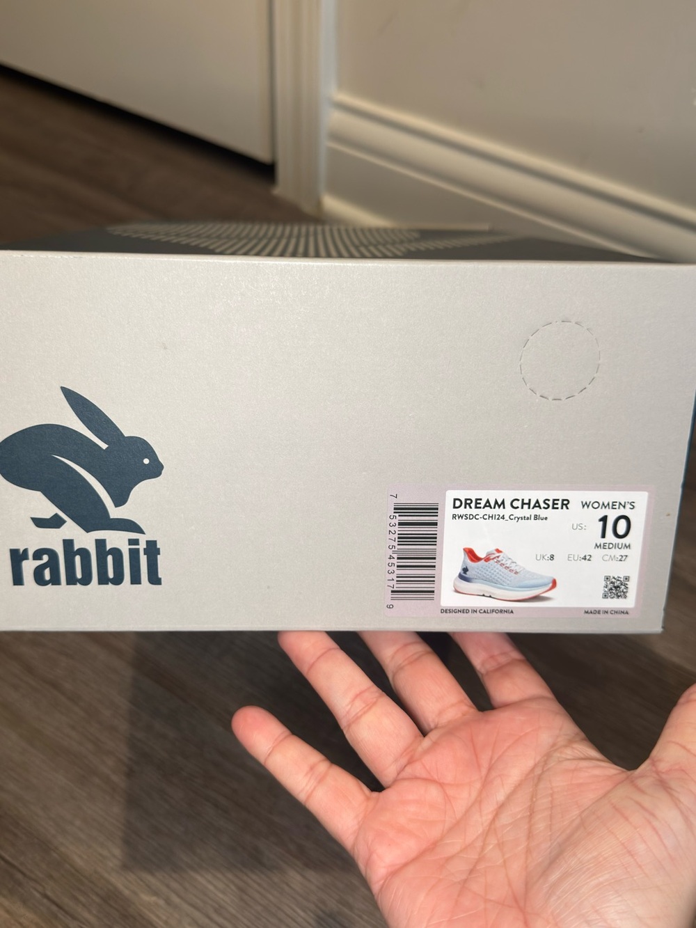 Rabbit Dream Chaser Athletic Sneakers in Crystal Blue - Picture 12 of 12